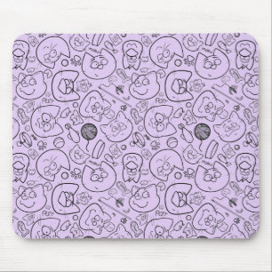 Katzenmuster-Mousepad Mousepad