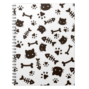 Katzenmuster Notizblock