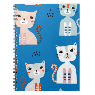 Katzenmuster Notizblock