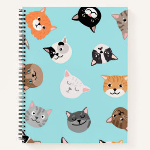 Katzenmuster Notizbuch