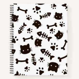 Katzenmuster Notizbuch