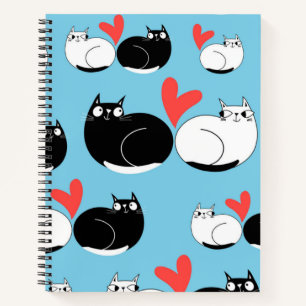 Katzenmuster Notizbuch