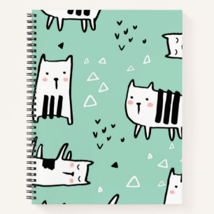 Katzenmuster Notizbuch