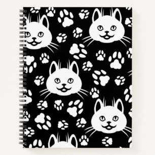 Katzenmuster Notizbuch