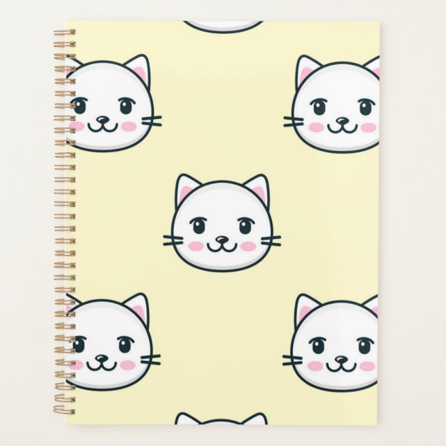 Katzenmuster Planer (Vorderseite)