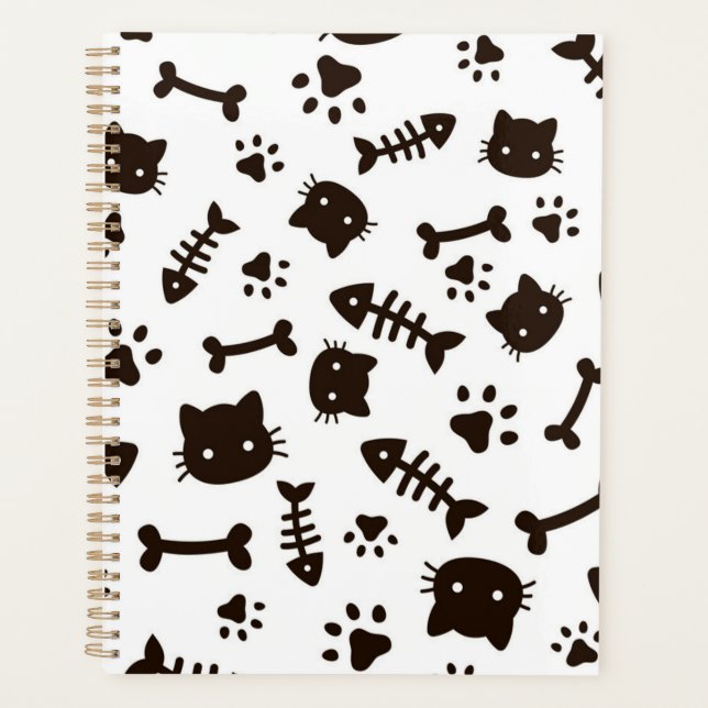 Katzenmuster Planer (Vorderseite)
