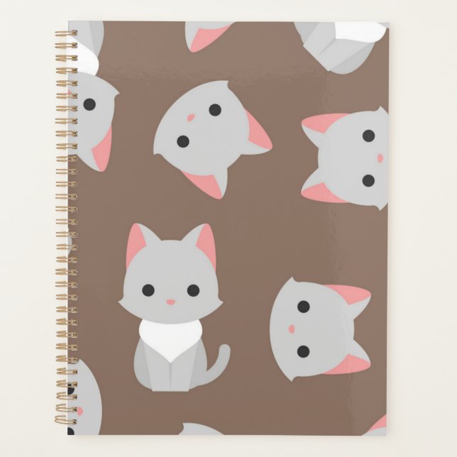 Katzenmuster Planer (Vorderseite)