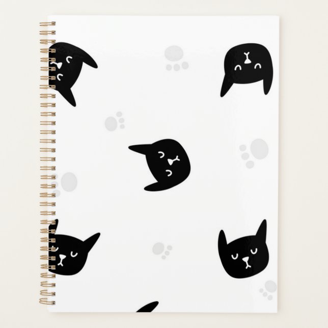 Katzenmuster Planer (Vorderseite)