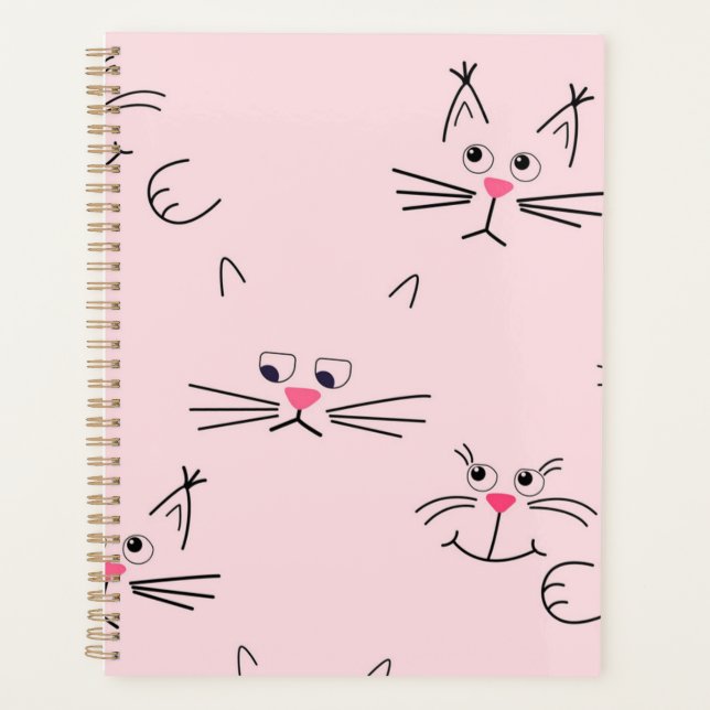 Katzenmuster Planer (Vorderseite)