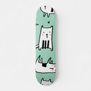 Katzenmuster Skateboard