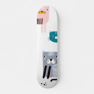 Katzenmuster Skateboard