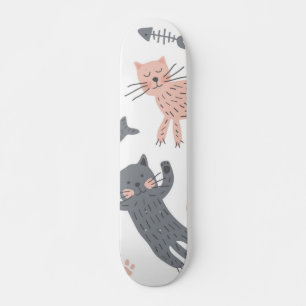 Katzenmuster Skateboard