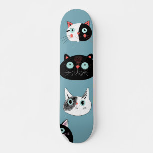 Katzenmuster Skateboard