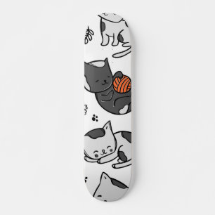 Katzenmuster Skateboard