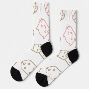 Katzenmuster Socken