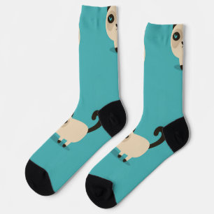 Katzenmuster Socken