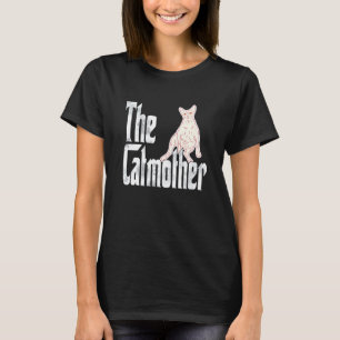 Katzenmutter Faulenzer Sphynx Katzenmutter Kitty M T-Shirt
