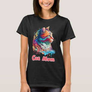 Katzenmutter Frohen Muttertag Zum Frauen Tag Für K T-Shirt