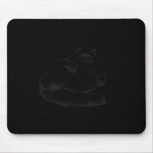 Katzenmutter, ich bin aber nur Haut und Knochen Mousepad