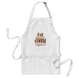 Katzenmutter Kaffeeliebhaber Schürze