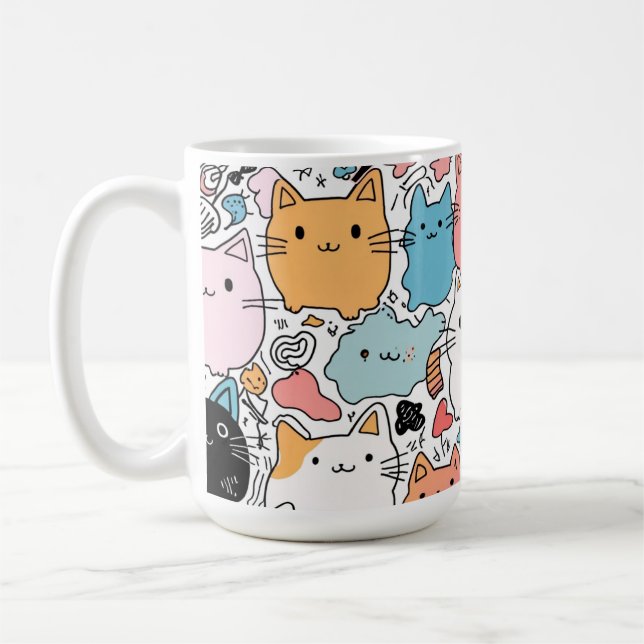 Katzenmutter Kaffeetasse (Links)