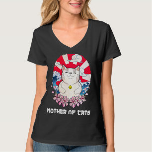 Katzenmutter Katze Katzenmama Kätzchen Katzenvate T-Shirt