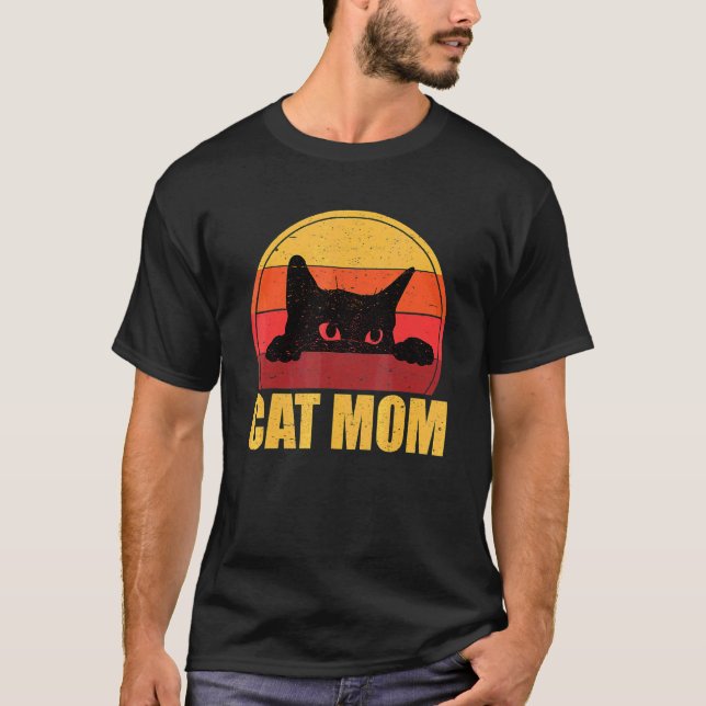 Katzenmutter  Katzen Mama  Muttertag Katze T-Shirt (Vorderseite)