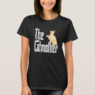 Katzenmutter Katzenmama Süße Katzenmutter Kitty Ma T-Shirt