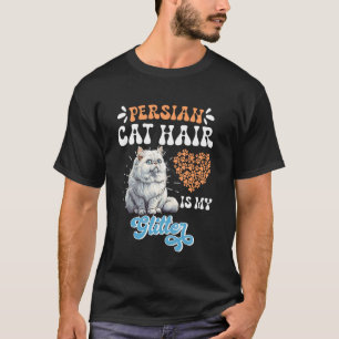 Katzenmutter PERSISCHES KATZENHAAR IST MEIN STIL L T-Shirt