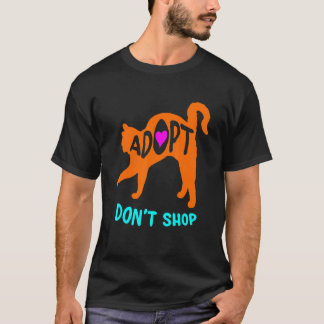 Katzenmutter rettete Tiere Tierrettung Rette Katze T-Shirt