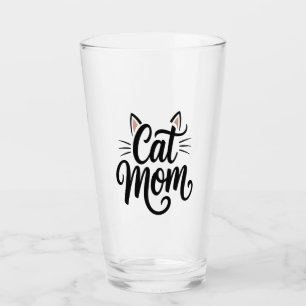 Katzenmutter Schnurrhaare und Ohren Glas