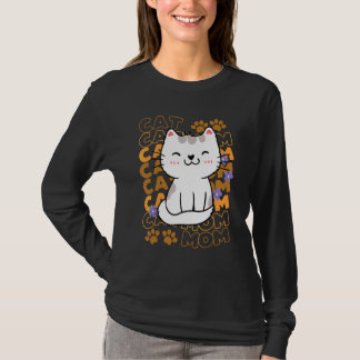 Katzenmutter Süße Katzenpfoten Kätzchen Purrfectly T-Shirt