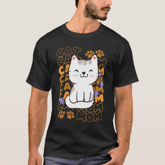 Katzenmutter Süße Katzenpfoten Kätzchen Purrfectly T-Shirt
