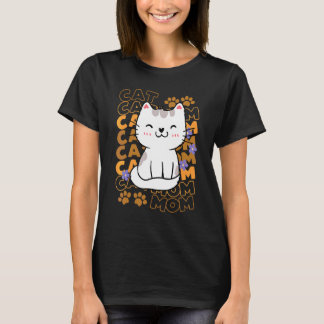 Katzenmutter Süße Katzenpfoten Kätzchen Purrfectly T-Shirt