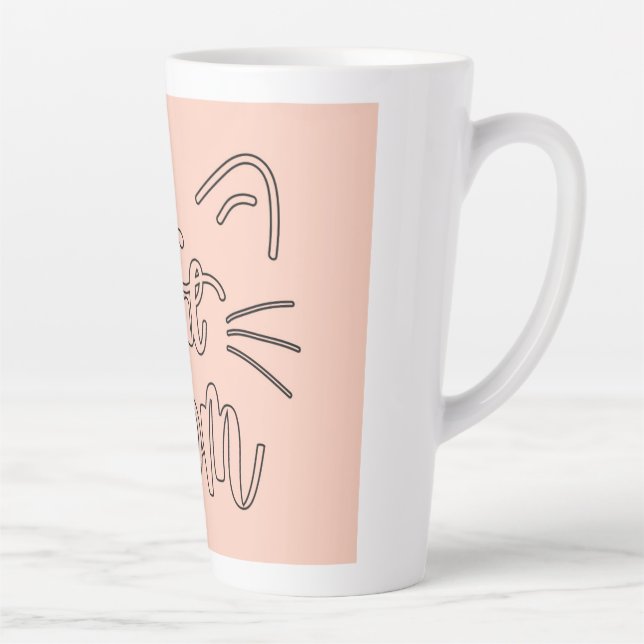 Katzenmutter-Tasse Milchtasse (Rechts)