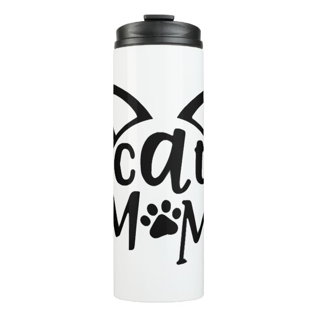 Katzenmutter Thermosbecher (Vorderseite)