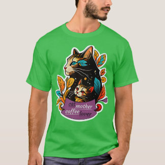 Katzenmütterkaffeesliebhaber 117 T-Shirt