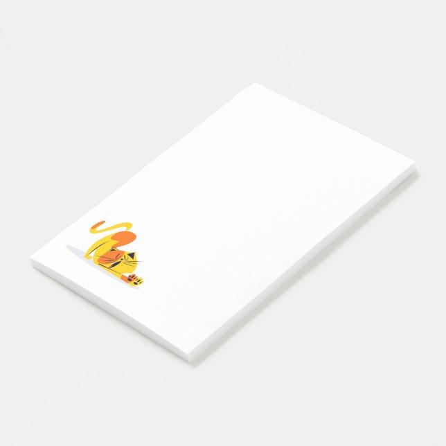 Katzennachweispapiere Post-it Klebezettel (angewinkelt)