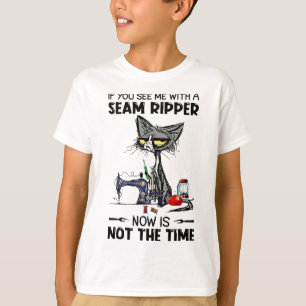 Katzennähen, wenn Sie mich mit einem Nahkampfspann T-Shirt