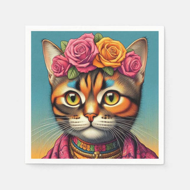 Katzennapkins! Serviette (Vorderseite)