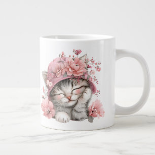 Katzennickerchen Jumbo-Tasse