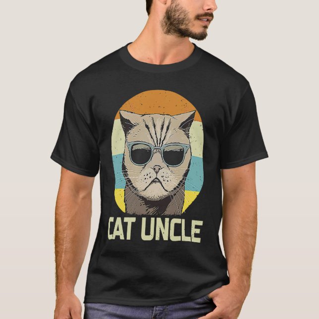 Katzenonkel T-Shirt (Vorderseite)
