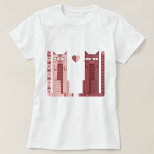 Katzenpaar T-Shirt