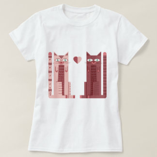 Katzenpaar T-Shirt
