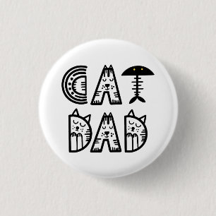 Katzenpapa Button