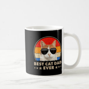 Katzenpapa Ever Vintage Cool Gles Katze Für Vater Kaffeetasse