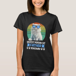 Katzenpapa GRÖßTER PERSERKATZENVATER ALLER ZEITEN  T-Shirt