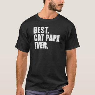 Katzenpapa je kitten Papa Papa Vater Jungtier Kitt T-Shirt