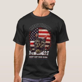 Katzenpapa-Katze T-Shirt
