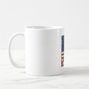 Katzenpapa Patriotische Katzenvektorgestaltung_1 Kaffeetasse